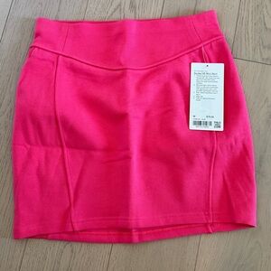 Lululemon Scuba High-Rise Mini Skirt